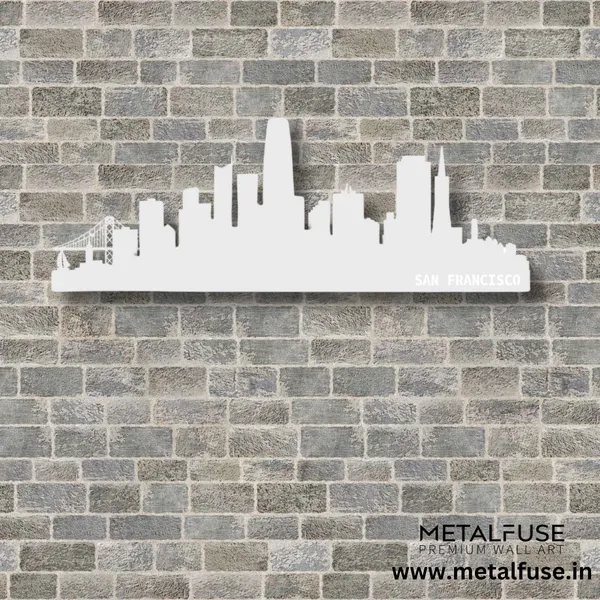 Metal_Wall_Art_for_Home_Decoration__|_San_Francisco_Skyline__|_White