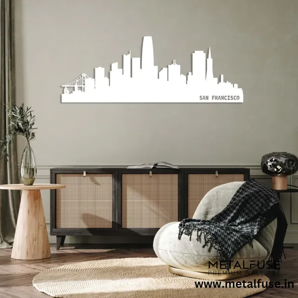 Metal_Wall_Art_for_Home_Decoration__|_San_Francisco_Skyline__|_White