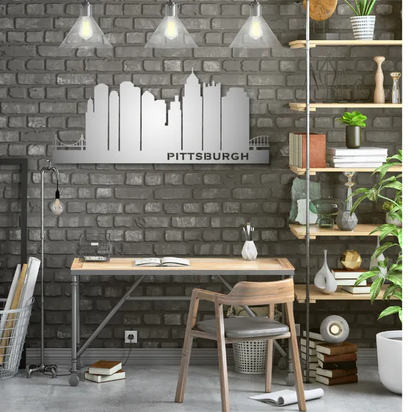 Metal_Wall_Art_for_Home_Decoration__|_Pittsburgh_Skyline__|_Silver