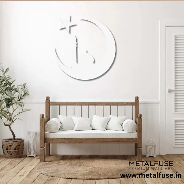 Metal_Wall_Art_for_Home_Decoration__|_Moon_&_Star_Mosque__|_White
