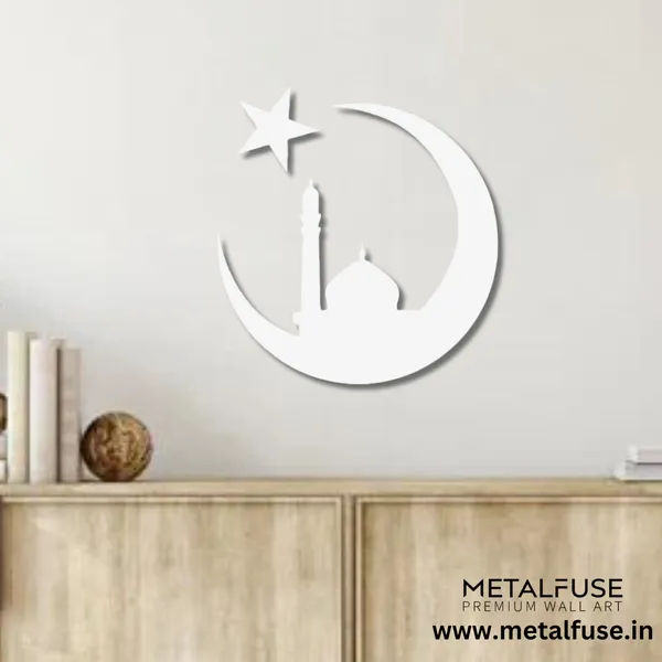 Metal_Wall_Art_for_Home_Decoration__|_Moon_&_Star_Mosque__|_White