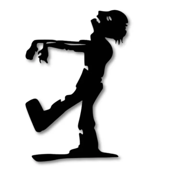 Metal_Wall_Art_for_Home_Decoration__|_Walking_Zombie__|_Black