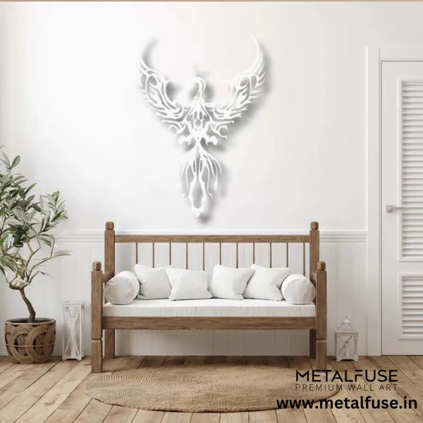 Metal_Wall_Art_for_Home_Decoration__|_Rising_Phoenix__|_Silver