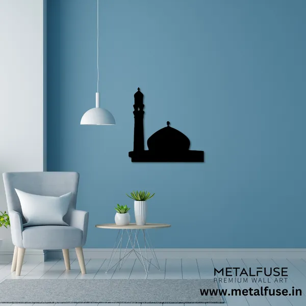 Metal_Wall_Art_for_Home_Decoration__|_Mosque__|_Black