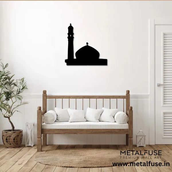 Metal_Wall_Art_for_Home_Decoration__|_Mosque__|_Black