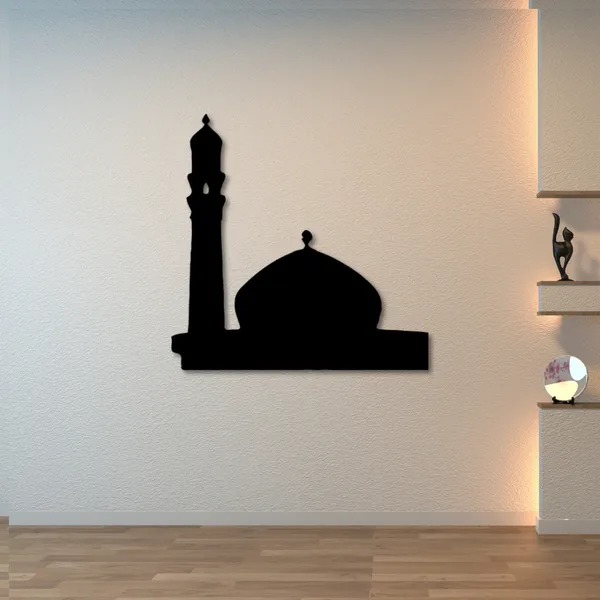 Metal_Wall_Art_for_Home_Decoration__|_Mosque__|_Black