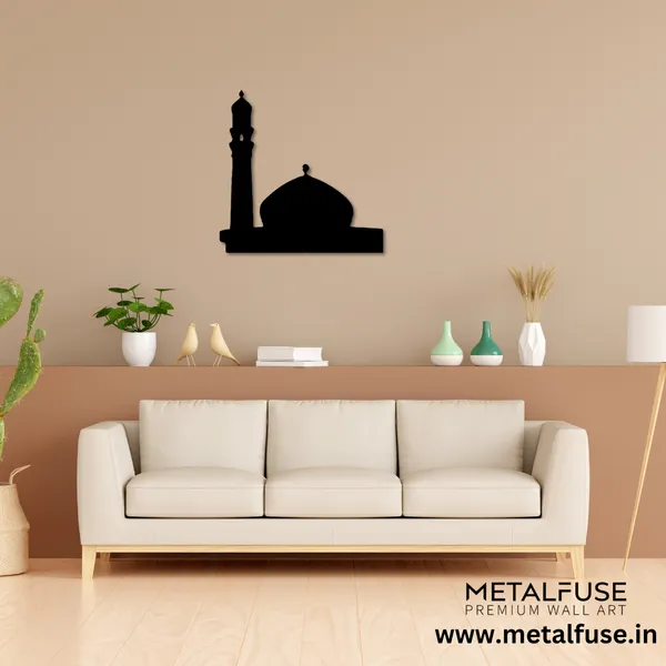 Metal_Wall_Art_for_Home_Decoration__|_Mosque__|_Black