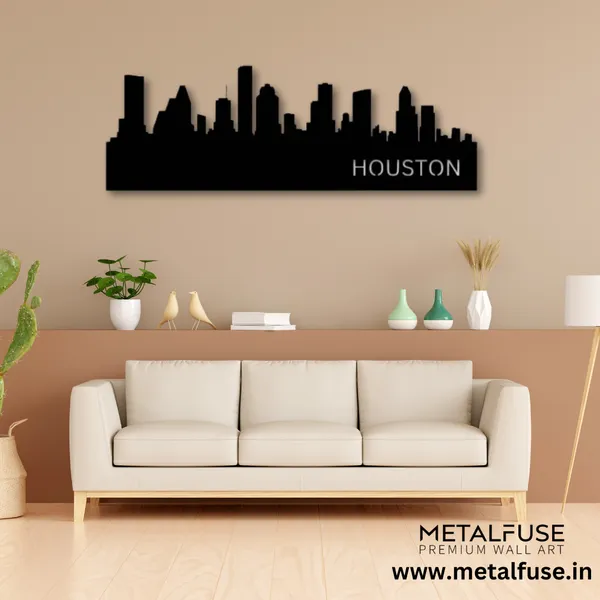 Metal_Wall_Art_for_Home_Decoration__|_Houston_Skyline__|_Black
