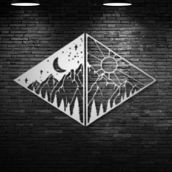 Metal_Wall_Art_for_Home_Decoration__|_Day_&_Night_Mountains__|_Silver