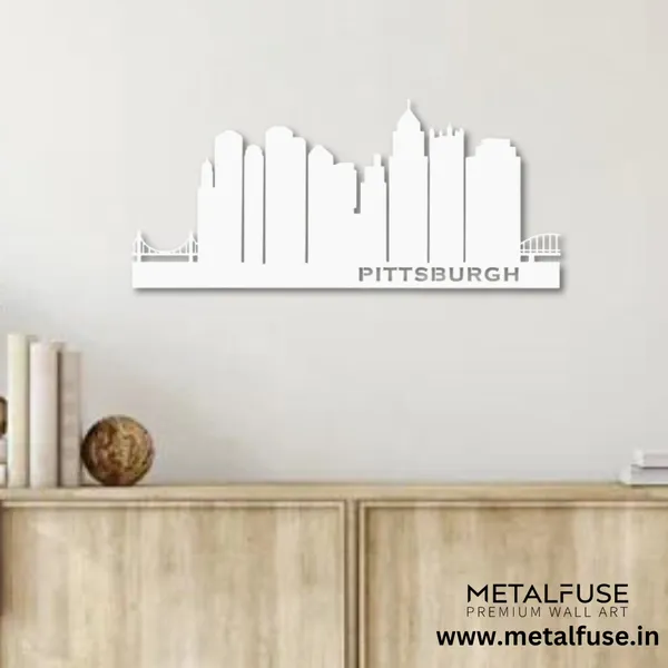 Metal_Wall_Art_for_Home_Decoration__|_Pittsburgh_Skyline__|_White