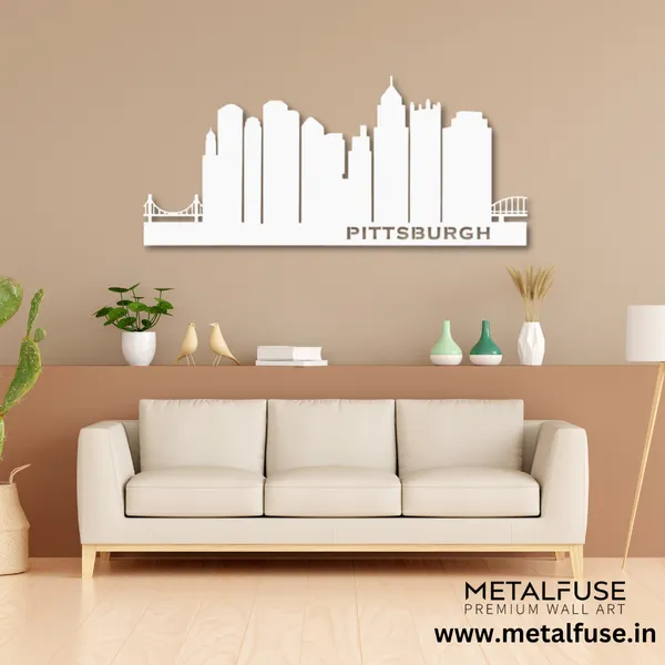 Metal_Wall_Art_for_Home_Decoration__|_Pittsburgh_Skyline__|_White