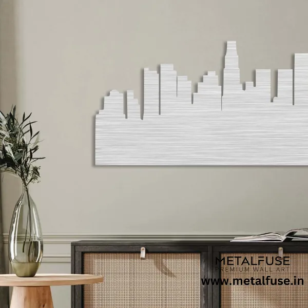 Metal_Wall_Art_for_Home_Decoration__|_Los_Angeles_Skyline__|_Silver