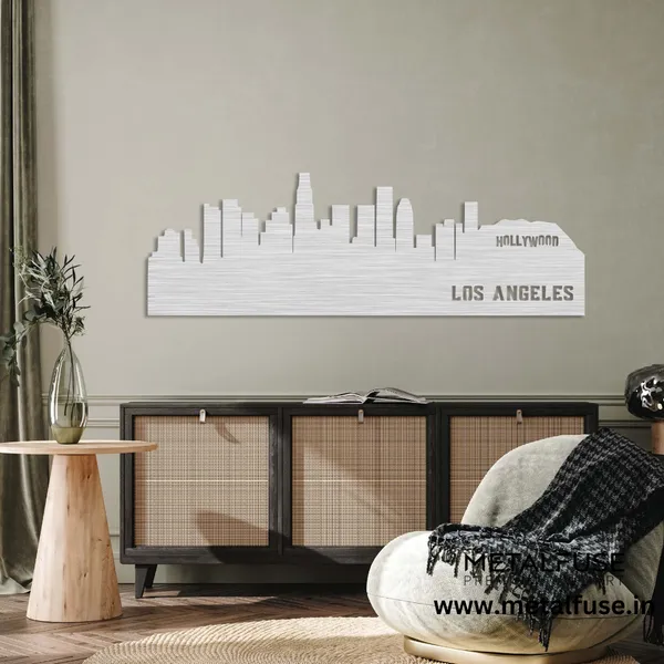 Metal_Wall_Art_for_Home_Decoration__|_Los_Angeles_Skyline__|_Silver
