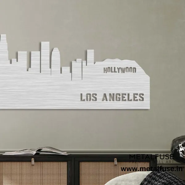 Metal_Wall_Art_for_Home_Decoration__|_Los_Angeles_Skyline__|_Silver