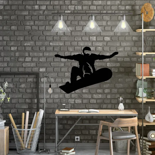 Metal_Wall_Art_for_Home_Decoration__|_Big_Air_Snowboarder__|_Black