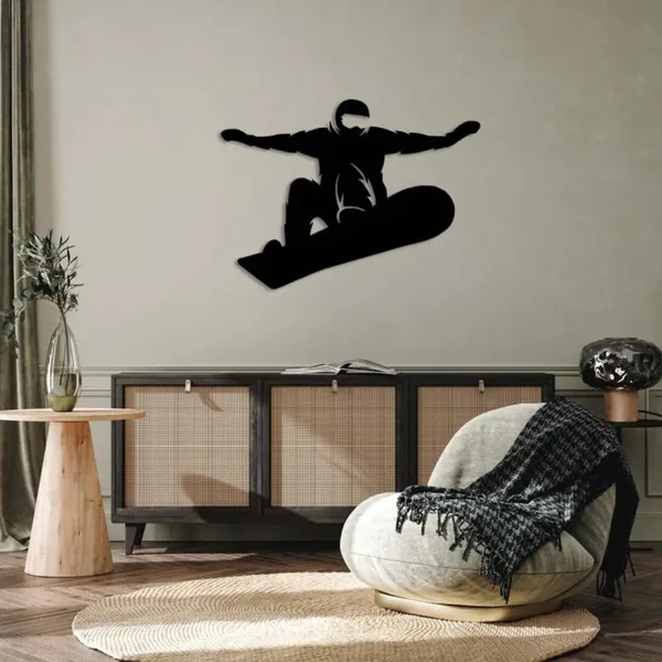 Metal_Wall_Art_for_Home_Decoration__|_Big_Air_Snowboarder__|_Black
