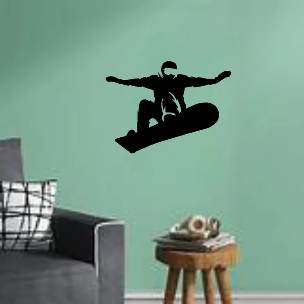 Metal_Wall_Art_for_Home_Decoration__|_Big_Air_Snowboarder__|_Black
