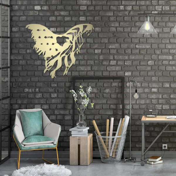 Metal_Wall_Art_for_Home_Decoration__|_American_Flag_Eagle__|_Gold