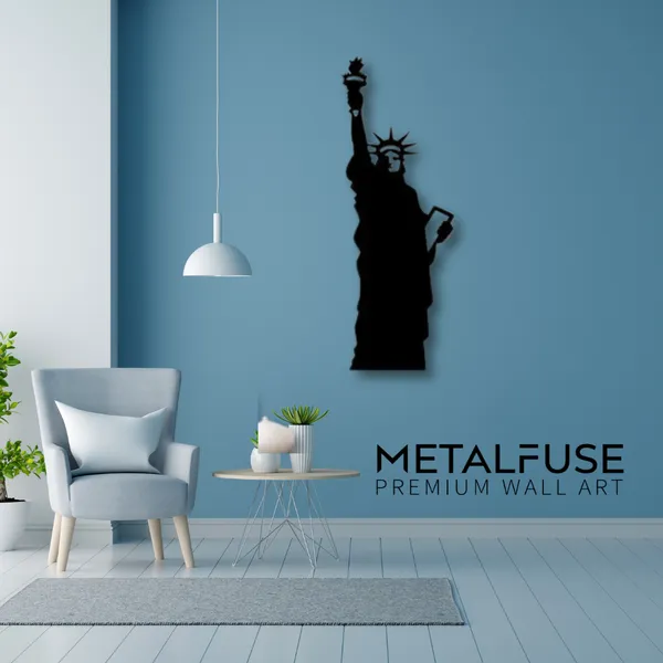 Metal_Wall_Art_for_Home_Decoration__|_Statue_Of_Liberty__|_Black