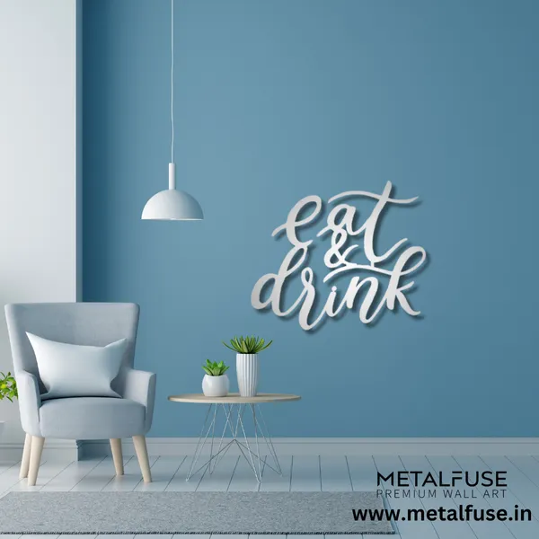 Metal_Wall_Art_for_Home_Decoration__|_Eat_&_Drink__|_Silver
