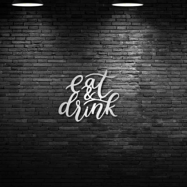 Metal_Wall_Art_for_Home_Decoration__|_Eat_&_Drink__|_Silver