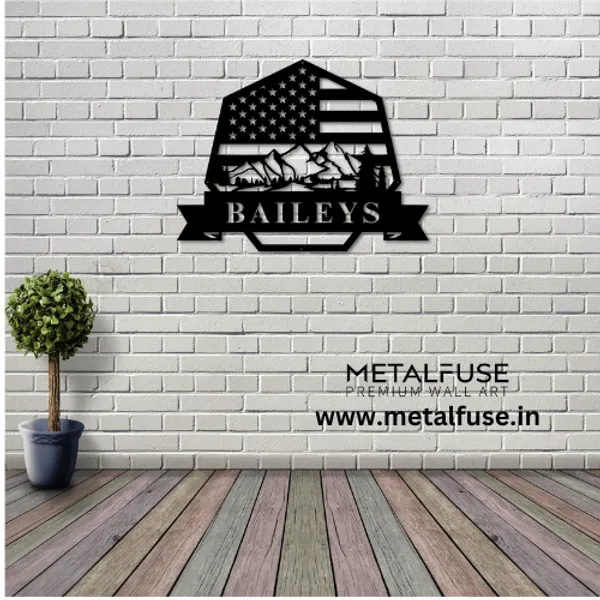 Metal_Wall_Art_for_Home_Decoration__|_American_Monogram__|_Black
