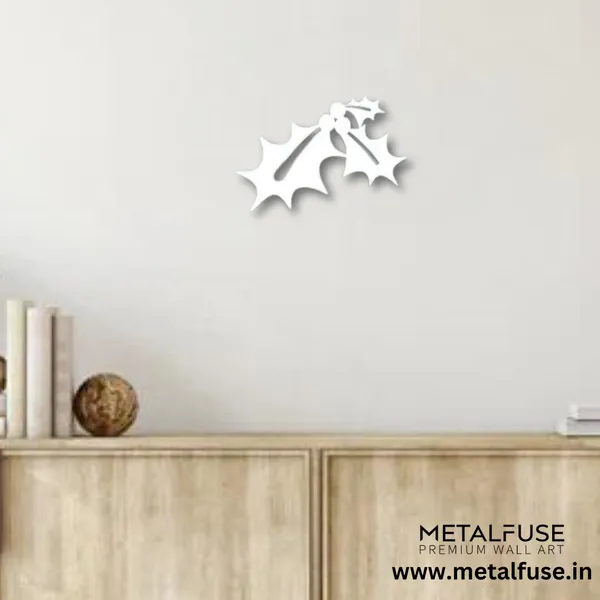 Metal_Wall_Art_for_Home_Decoration__|_Mistletoe__|_White