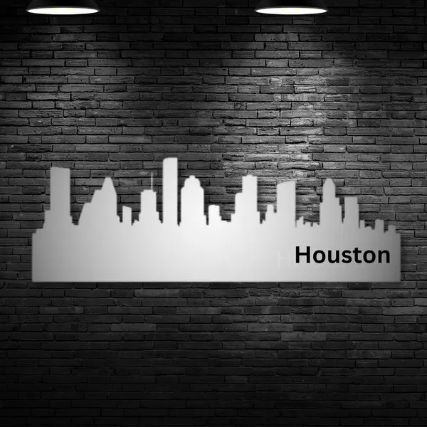 Metal_Wall_Art_for_Home_Decoration__|_Houston_Skyline__|_Silver