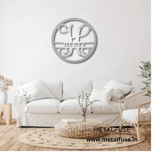 Metal_Wall_Art_for_Home_Decoration__|_Monogram__|_Silver