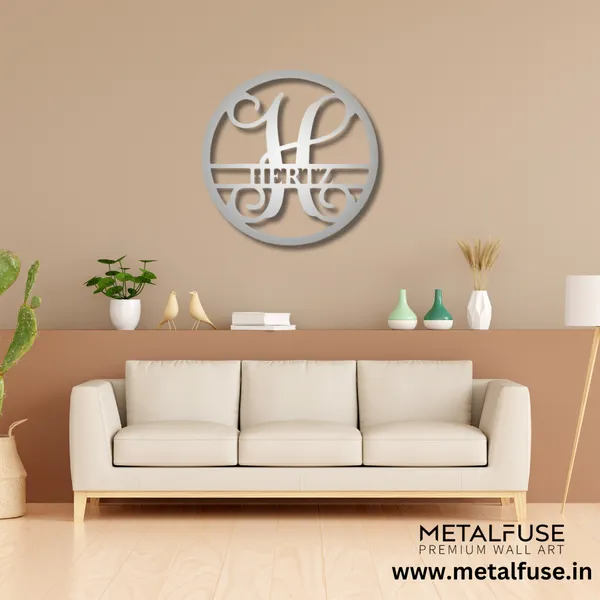 Metal_Wall_Art_for_Home_Decoration__|_Monogram__|_Silver