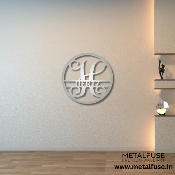 Metal_Wall_Art_for_Home_Decoration__|_Monogram__|_Silver