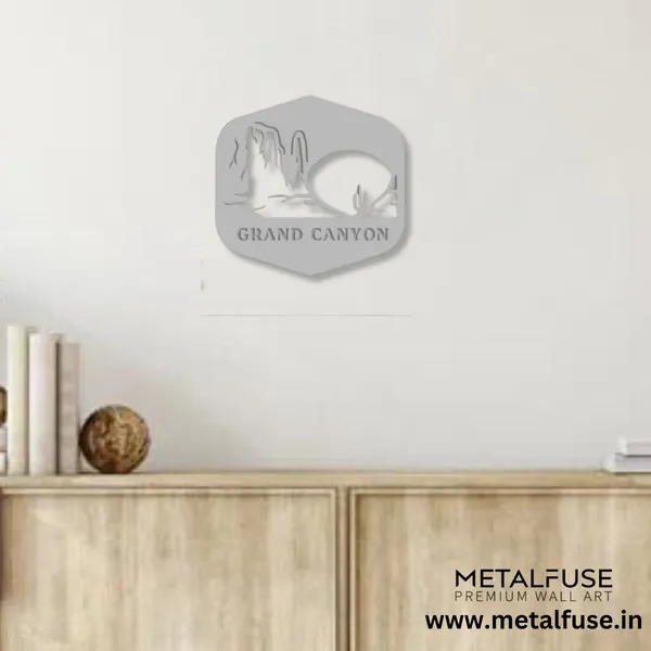 Metal_Wall_Art_for_Home_Decoration__|_Grand_Canyon_Scenery__|_Silver