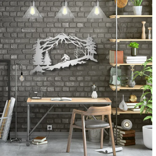 Metal_Wall_Art_for_Home_Decoration__|_Mountain_Skier__|_Silver