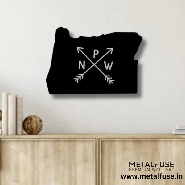 Metal_Wall_Art_for_Home_Decoration__|_Oregon_Pnw__|_Black