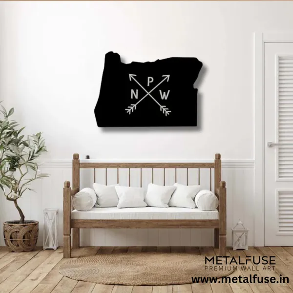 Metal_Wall_Art_for_Home_Decoration__|_Oregon_Pnw__|_Black