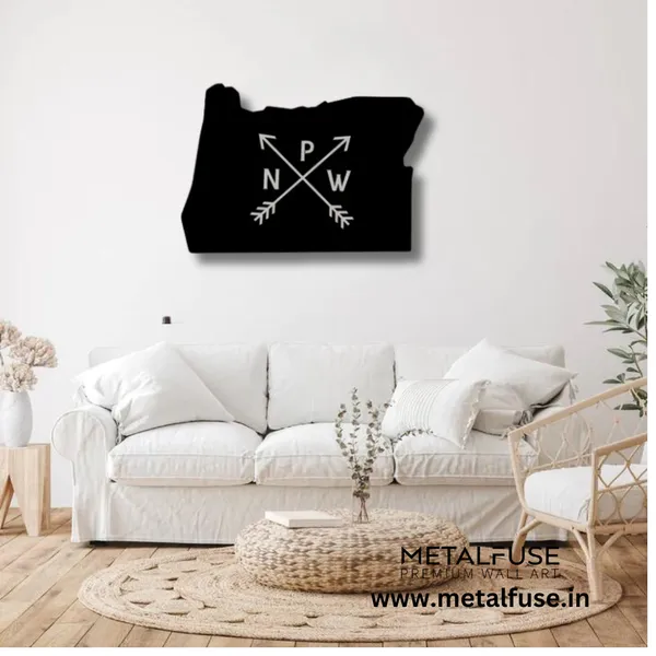 Metal_Wall_Art_for_Home_Decoration__|_Oregon_Pnw__|_Black