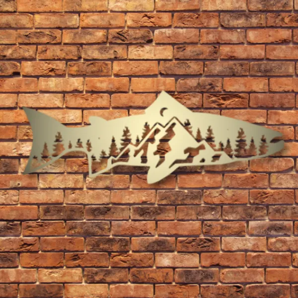 Metal_Wall_Art_for_Home_Decoration__|_Trout_Fish_Design__|_Gold