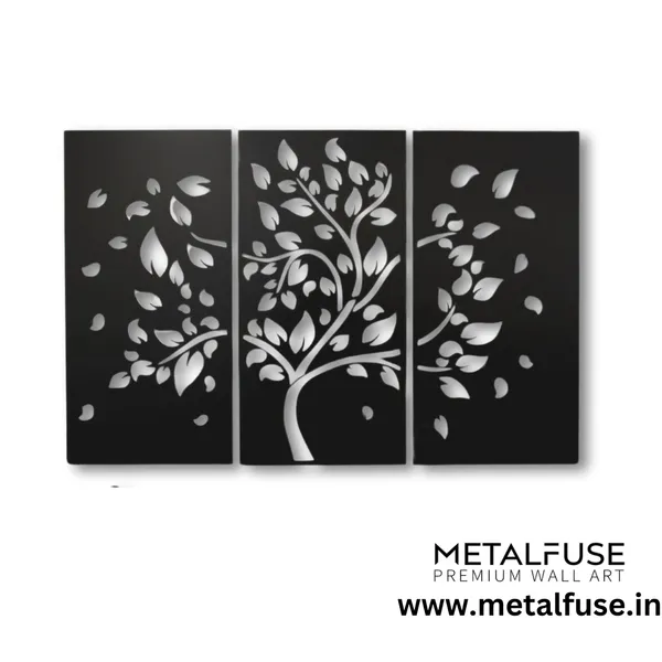 Metal_Wall_Art_for_Home_Decoration__|_Tree_(3_Piece)_|_Black