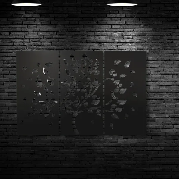 Metal_Wall_Art_for_Home_Decoration__|_Tree_(3_Piece)_|_Black