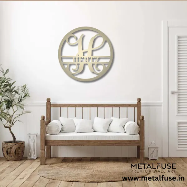 Metal_Wall_Art_for_Home_Decoration__|_Monogram__|_Gold