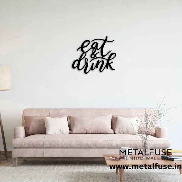 Metal_Wall_Art_for_Home_Decoration__|_Eat_&_Drink__|_Black