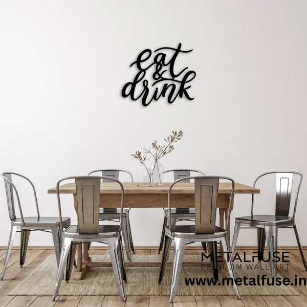 Metal_Wall_Art_for_Home_Decoration__|_Eat_&_Drink__|_Black