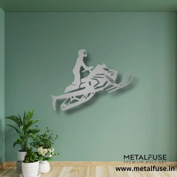 Metal_Wall_Art_for_Home_Decoration__|_Mountain_Snowmobiler__|_Silver