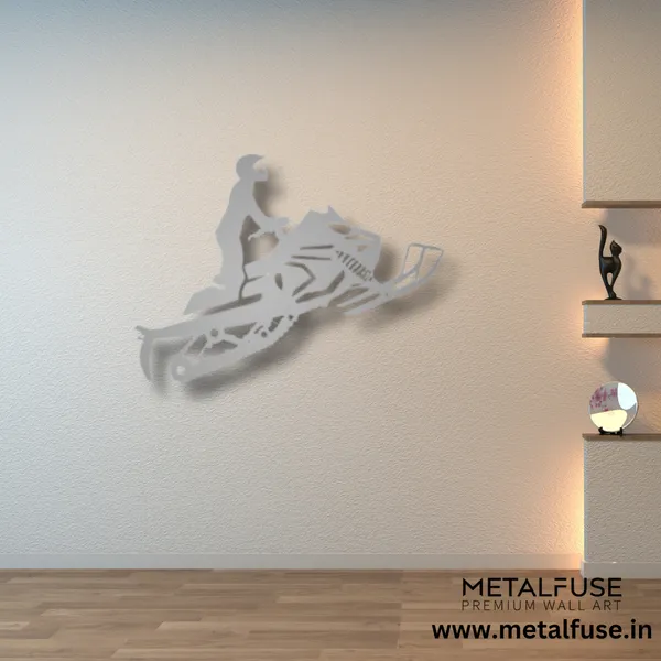 Metal_Wall_Art_for_Home_Decoration__|_Mountain_Snowmobiler__|_Silver