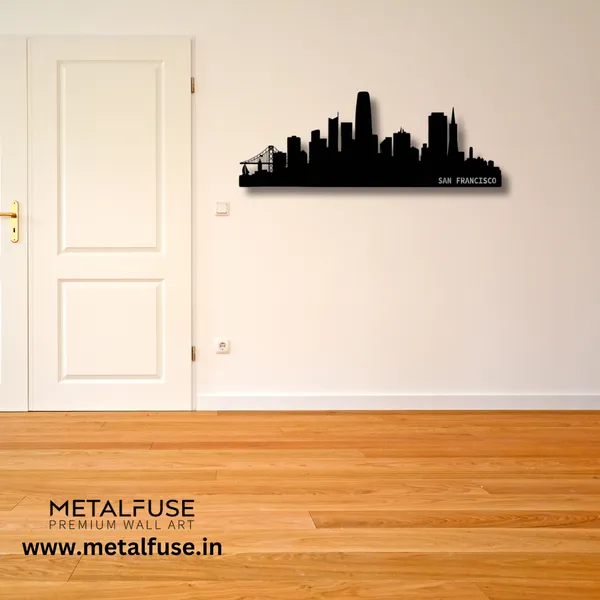 Metal_Wall_Art_for_Home_Decoration__|_San_Francisco_Skyline__|_Black