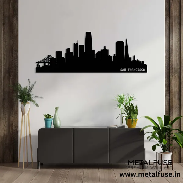 Metal_Wall_Art_for_Home_Decoration__|_San_Francisco_Skyline__|_Black