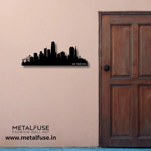 Metal_Wall_Art_for_Home_Decoration__|_San_Francisco_Skyline__|_Black