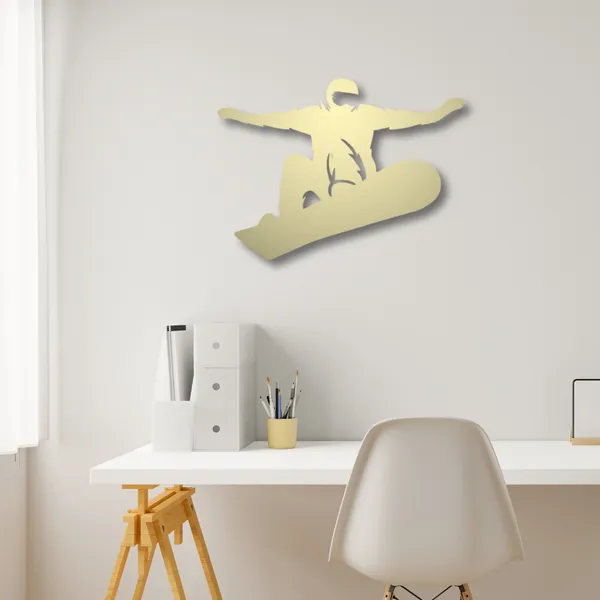 Metal_Wall_Art_for_Home_Decoration__|_Big_Air_Snowboarder__|_Gold
