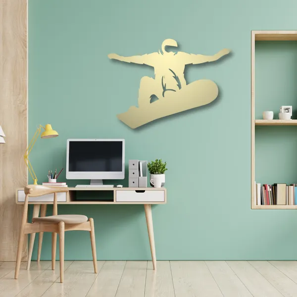 Metal_Wall_Art_for_Home_Decoration__|_Big_Air_Snowboarder__|_Gold