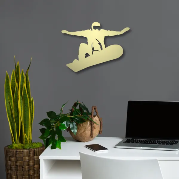 Metal_Wall_Art_for_Home_Decoration__|_Big_Air_Snowboarder__|_Gold